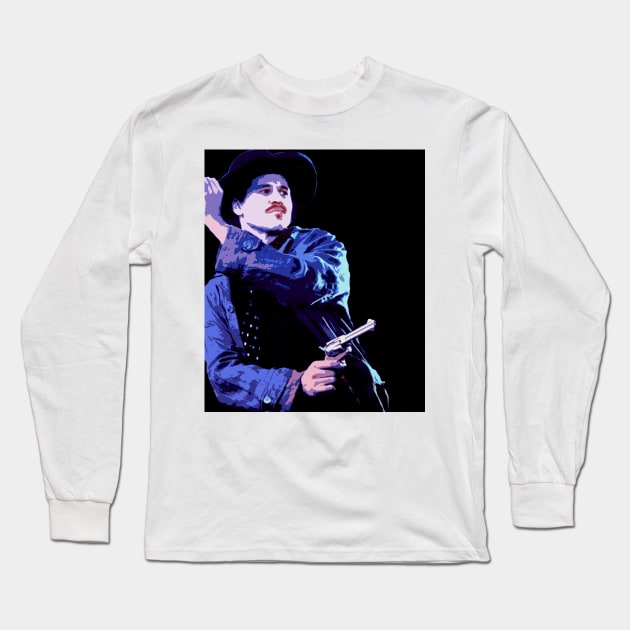 doc holliday Long Sleeve T-Shirt by oryan80